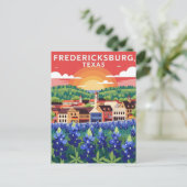 Fredericksburg Texas Reizen Briefkaart (Staand voorkant)