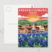 Fredericksburg Texas Reizen Briefkaart (Voorkant / Achterkant)