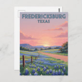 Fredericksburg Texas Reizen Briefkaart (Voorkant / Achterkant)