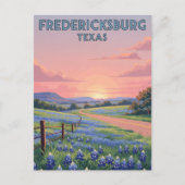 Fredericksburg Texas Reizen Briefkaart (Voorkant)