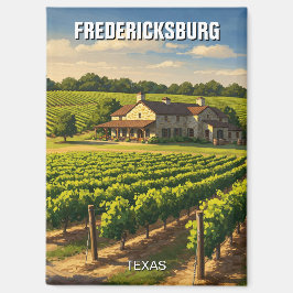 Fredericksburg Texas Reizen Magneet