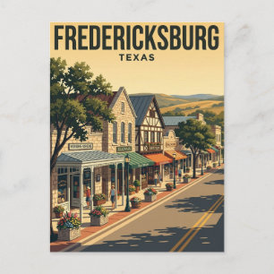 Fredericksburg, Texas VS Briefkaart