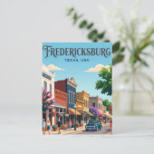 Fredericksburg USA Briefkaart (Staand voorkant)