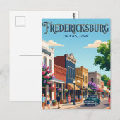 Fredericksburg USA Briefkaart (Voorkant / Achterkant)