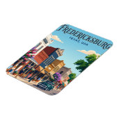 Fredericksburg USA Magneet (Linkerzijde)