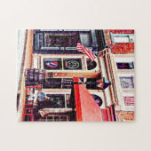 Fredericksburg VA - Outdoor Cafe Legpuzzel (Horizontaal)