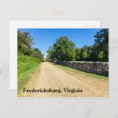 Fredericksburg, Virginia Briefkaart (Voorkant / Achterkant)