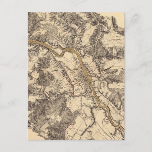 Fredericksburg, Virginia Briefkaart (Voorkant)