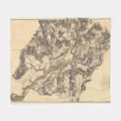 Fredericksburg, Virginia Fleece Deken (Voorkant (Horizontaal))