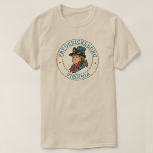 Fredericksburg Virginia Koloniaal T-shirt