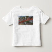Fredericksburg, Virginia - Large Letter Scenes Kinder Shirts (Voorkant)
