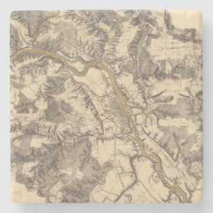 Fredericksburg, Virginia Stenen Onderzetter