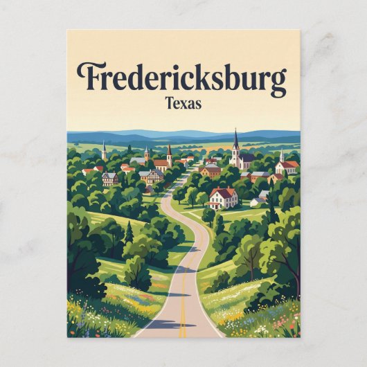 Fredericksburg VS Briefkaart (Voorkant)