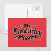 Fredericton 506 briefkaart (Voorkant / Achterkant)