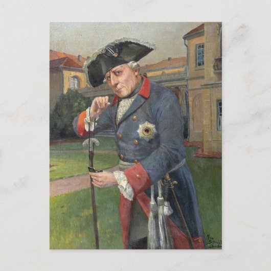 Frederik de Grote Briefkaart (Voorkant)