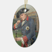 Frederik de Grote Keramisch Ornament (Links)