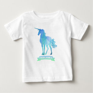 Fredlandia Unicorn Toddler Ruffle Dress