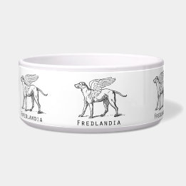 Fredlandia Winged Dog Bowl Voerbakje