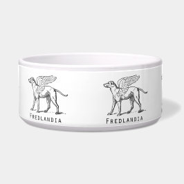 Fredlandia Winged Dog Bowl Voerbakje