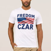 Fredom Czar "Anti-Obama" (Satire) T-shirt (Voorkant)