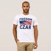 Fredom Czar "Anti-Obama" (Satire) T-shirt (Voorkant volledig)