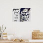 FREDRICK DOUGLASS QUOTE POSTER (Keuken)