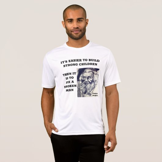 FREDRICK DOUGLASS T-SHIRT (Voorkant volledig)