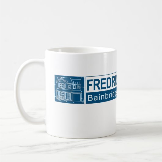 FREDRICKS ZEER MOOIE HUIZEN KOFFIEMOK (Links)