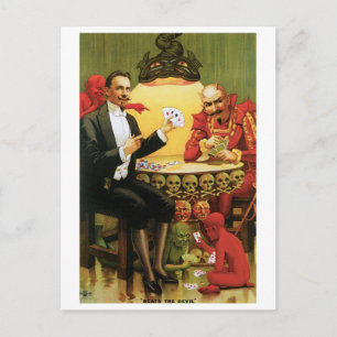 Fredrik de Grote ~ Magische  Magische Wet Briefkaart