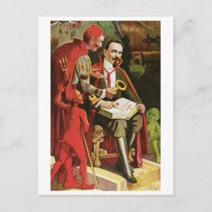 Fredrik de Grote ~  Magische Wet Briefkaart