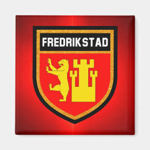 Fredrikstad Flag Magneet