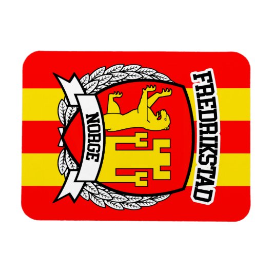 Fredrikstad Magneet (Horizontaal)