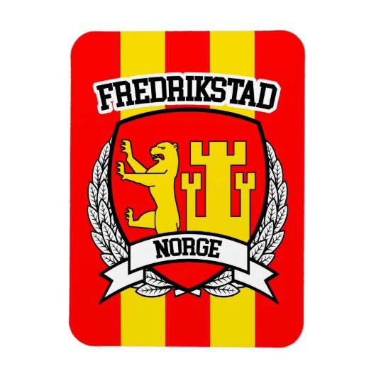 Fredrikstad Magneet (Verticaal)
