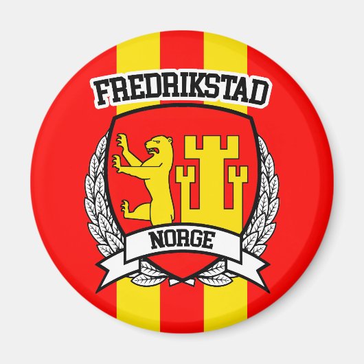 Fredrikstad Magneet (Voorkant)