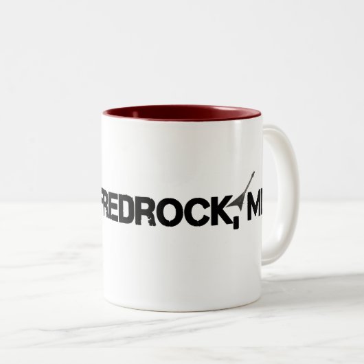 Fredrock-Mok Tweekleurige Koffiemok (Voorkant rechts)