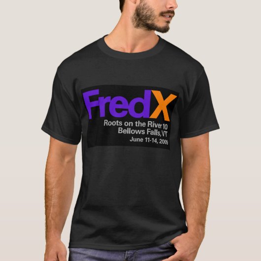 FredX T-shirt.1 T-shirt (Voorkant)