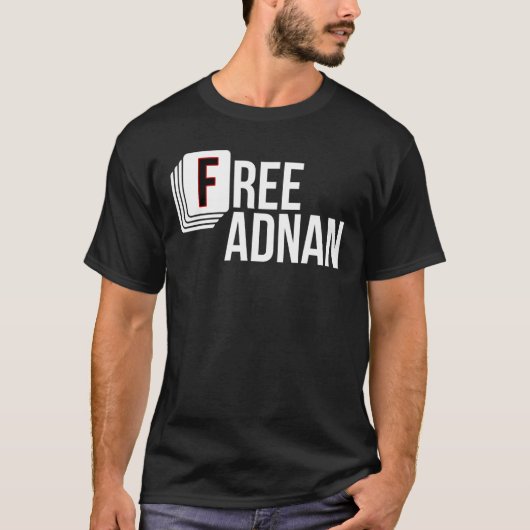 Free Adnan T-shirt (Voorkant)