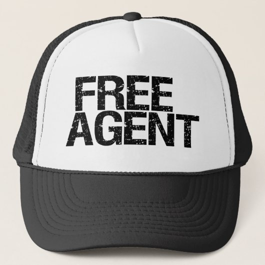 Free Agent (Single) Trucker Pet (Voorkant)