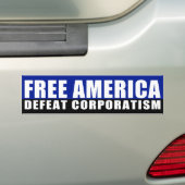 Free America Bumpersticker (Op auto)