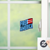 Free America Window Decal (Huis)