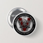 Free American Patriots Button (Voorkant /achterkant)