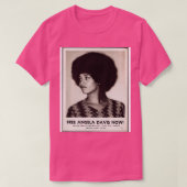 Free Angela Davis T-shirt (Design voorkant)