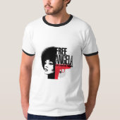 Free Angela Davis T-shirt (Voorkant)