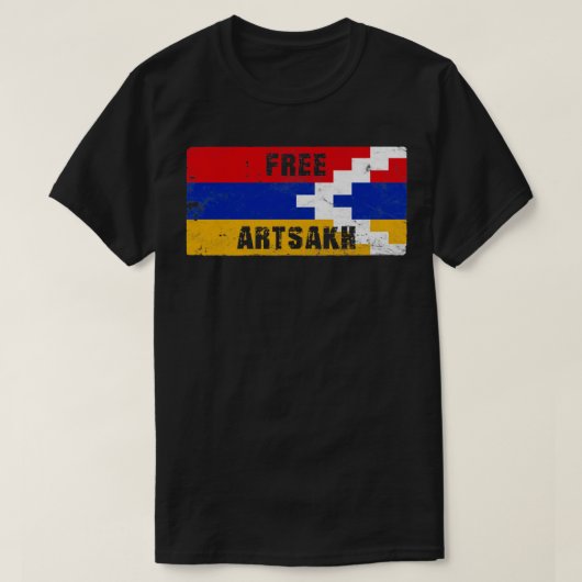Free Artsakh Worn RxTp T-shirt (Design voorkant)