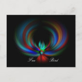 Free Bird Briefkaart (Voorkant)