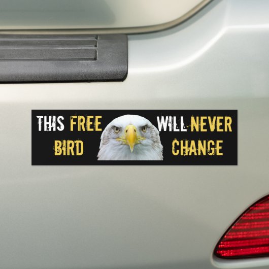 Free Bird Bumpersticker (Op auto)