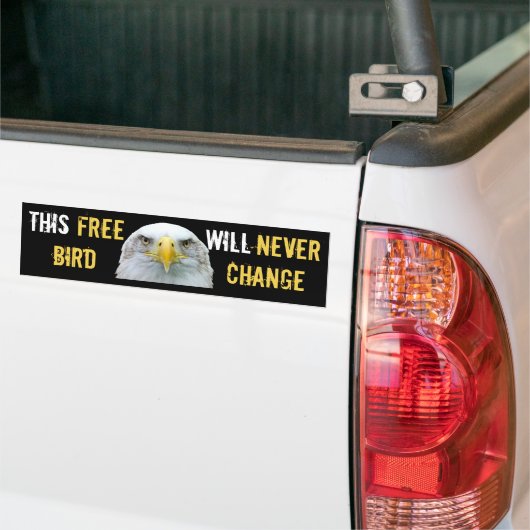 Free Bird Bumpersticker (Op Truck)