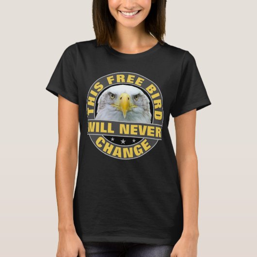 Free Bird (dark) T-Shirt (Voorkant)