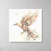 Free Bird Energy – Symbool van Vrijheid Canvas Afdruk (Voorkant)