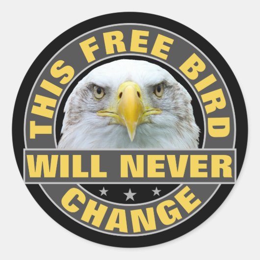 Free Bird Sticker (Voorkant)